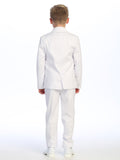 Classic Black Boys’ Tuxedo Set – Formal Suit for Special Occasions