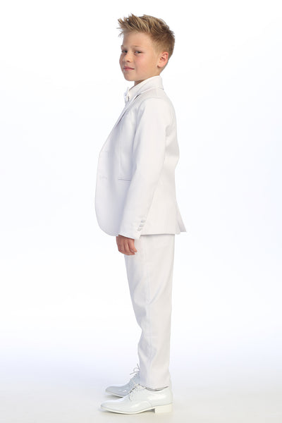 Classic Black Boys’ Tuxedo Set – Formal Suit for Special Occasions