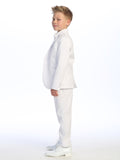 Classic Black Boys’ Tuxedo Set – Formal Suit for Special Occasions