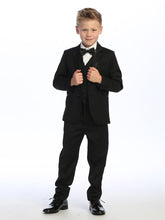 Classic Black Boys’ Tuxedo Set – Formal Suit for Special Occasions