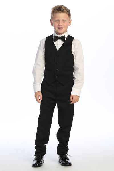 Classic Boys’ Tuxedo – 5-Piece Formal Suit for Weddings & Special Events