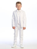 Classic Black Boys’ Tuxedo Set – Formal Suit for Special Occasions