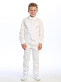 Classic Black Boys’ Tuxedo Set – Formal Suit for Special Occasions