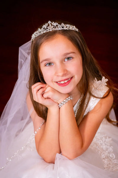 The Aurora Swarovski Communion Tiara