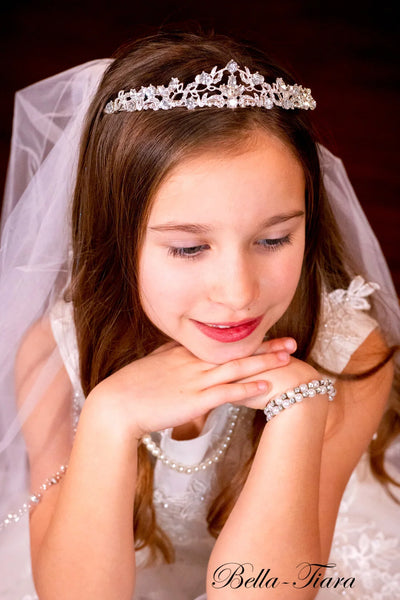 The Aurora Swarovski Communion Tiara