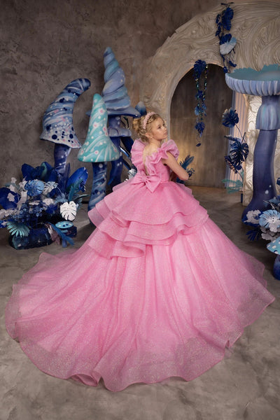 Lainey Girls Couture Special Occasion Ball Gown for Kids!