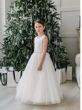 1st Communion Girls Dress - Flower Girl Dress By Teter Warm