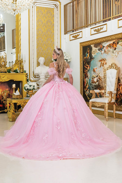 Rosalie Floral Quinceañera Ball Gown | Queen Collection