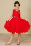 Skylar Aqua Lace Party Dress | Girls Pageant & Birthday Dress