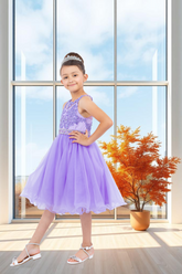Elara Sparkle Party Dress | Girls Pageant & Birthday Outfit
