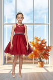 Elara Sparkle Party Dress | Girls Pageant & Birthday Outfit