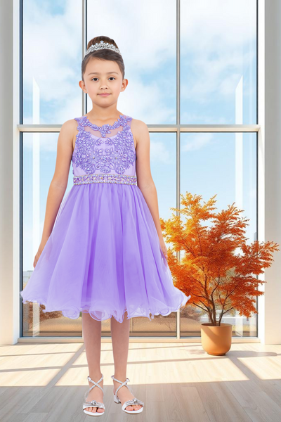 Elara Sparkle Party Dress | Girls Pageant & Birthday Outfit