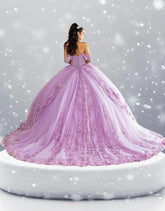 Liliane Frost Lilac Quinceañera Gown – Embroidered Ballgown Dress