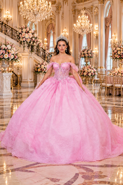 Marcella Sparkle Quinceañera Ball Gown | Queen Collection