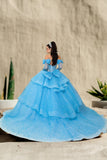 Celestielle Bloom Quinceañera Gown – Sparkling Princess Dress