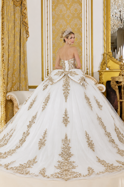Regal Embroidered Quinceañera Ball Gown | Sweet 16 Dress