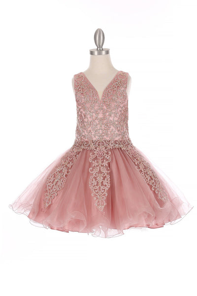 Girls Pageant Dress Budget Friendly Party Dress Blush Collection