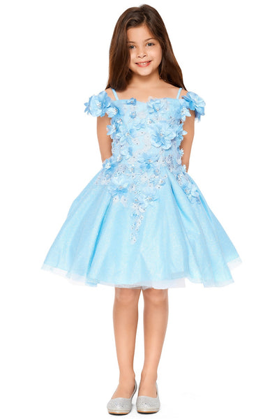 Floral Embellished Party Dress – Perfect for Special Occasions