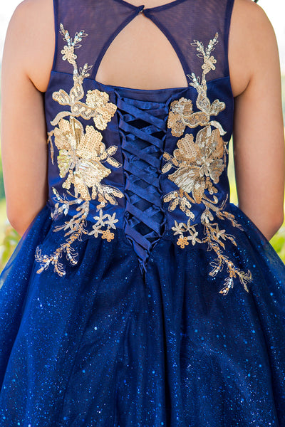 Glitter Tulle Flower Girl Pageant Party Short Tulle Special Occasion Dress