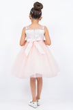 Elegant Blush Pink Flower Girl Dress – Birthday & Party Ready