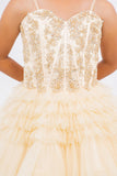 Blush Princess Layered Party Dress – Perfect for Birthdays & Pageants