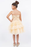 Blush Princess Layered Party Dress – Perfect for Birthdays & Pageants