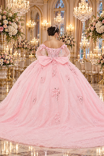 Luxury Blush Quinceañera & Sweet 16 Gown | Queen Collection