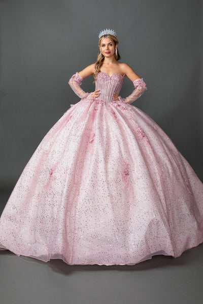 Arabella Sparkle Quinceañera Gown | Queen Collection