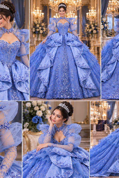 Luxury Quinceañera Sweet 16 Ball Gown | Queen Collection