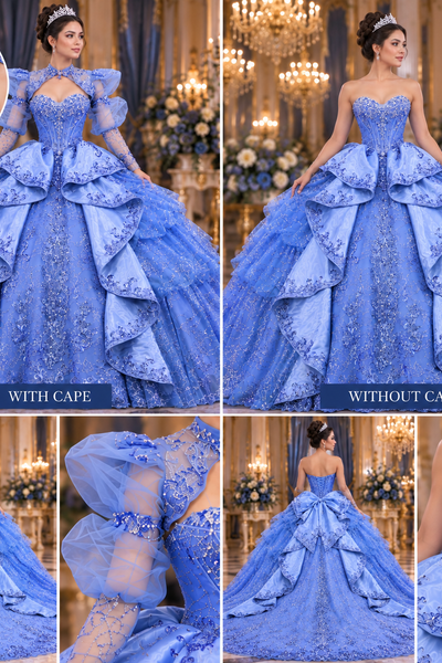 Luxury Quinceañera Sweet 16 Ball Gown | Queen Collection