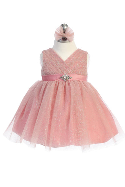 Sapphire Belle Glitter Tulle Dress for Girls