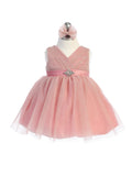 Sapphire Belle Glitter Tulle Dress for Girls