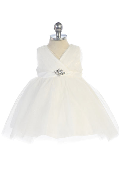Sapphire Belle Glitter Tulle Dress for Girls