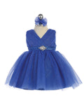 Sapphire Belle Glitter Tulle Dress for Girls