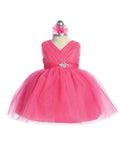 Sapphire Belle Glitter Tulle Dress for Girls