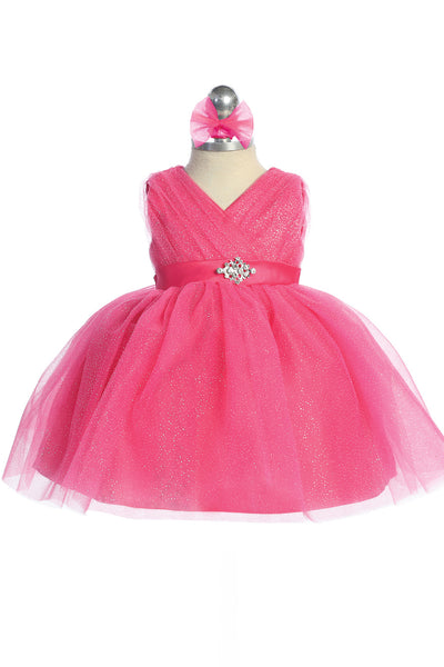 Sapphire Belle Glitter Tulle Dress for Girls