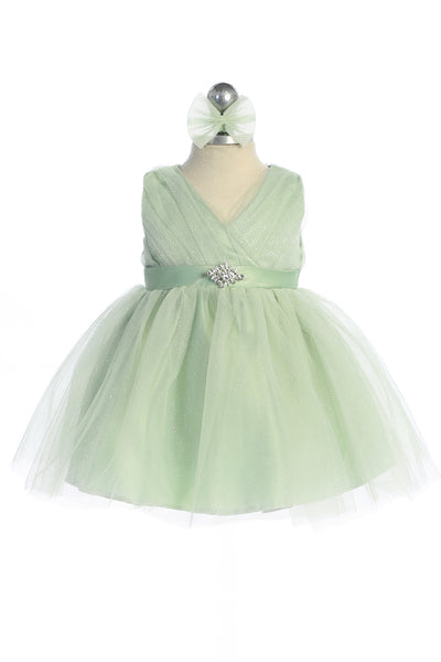 Sapphire Belle Glitter Tulle Dress for Girls