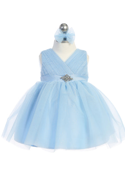 Sapphire Belle Glitter Tulle Dress for Girls