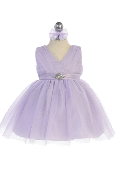 Sapphire Belle Glitter Tulle Dress for Girls