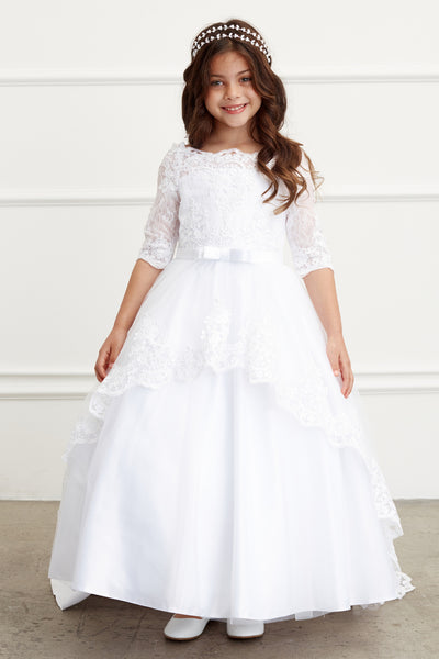 Cora Girls Dress | Chic & Elegant | Blush Kids