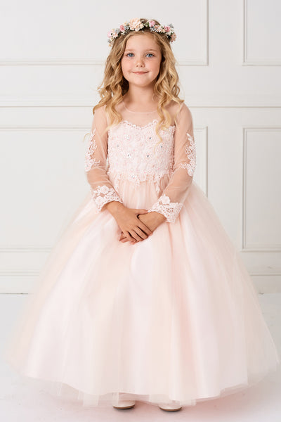 The Ivy Girls Dress | Blush Kids Luxury Couture