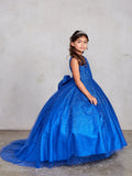Stunning Girls Winner Glitter Pageant Dress With Train