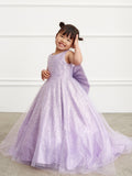 Liliana Glitter Tulle Dress for Girls | Blush Kids