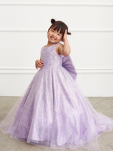 Aurora Girls Glitter Tulle Dress