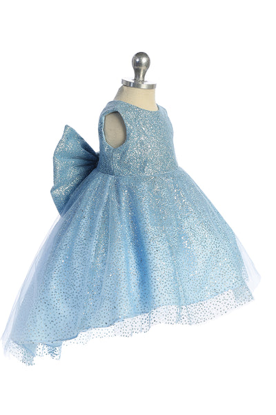 Julia Glitter Tulle Hi Lo Baby Pageant Party Dress