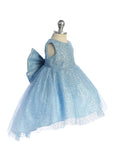 Julia Glitter Tulle Hi Lo Baby Pageant Party Dress