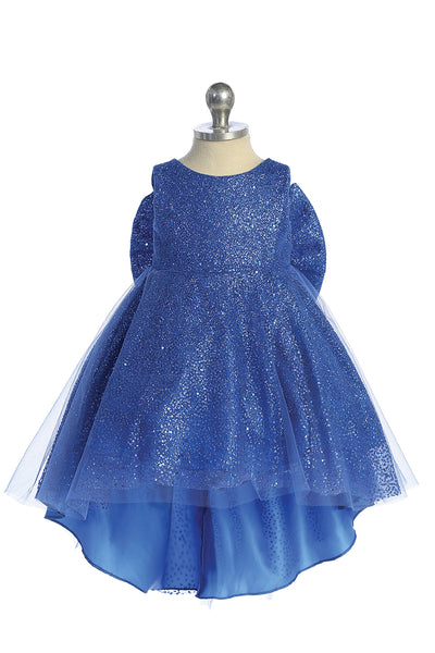 Julia Glitter Tulle Hi Lo Baby Pageant Party Dress