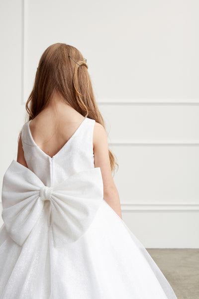 Liliana Glitter Tulle Dress for Girls | Blush Kids