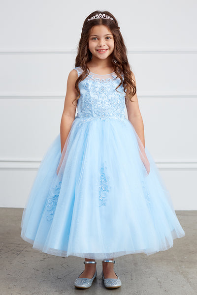 Isabella Noir Gown – Elegant Black Dress for Girls’ Special Occasions