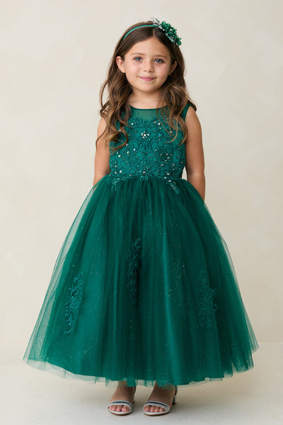 Isabella Noir Gown – Elegant Black Dress for Girls’ Special Occasions